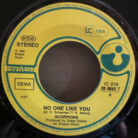 Scorpions : No One Like You (Live!) (7", Single)