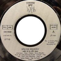 Special Request (2) : Take It To The Max (7", Single)