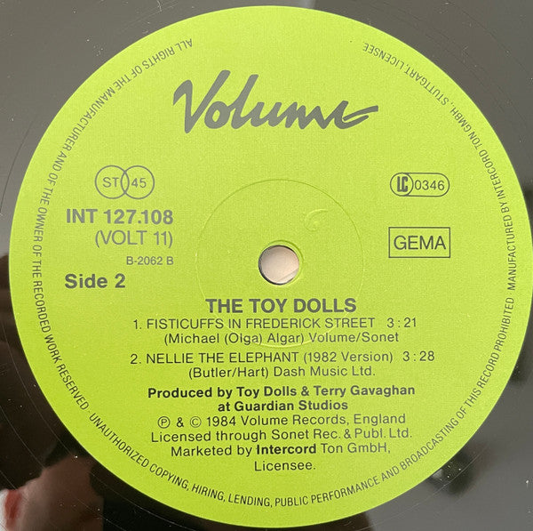 Toy Dolls : Nellie The Elephant (12", Maxi)