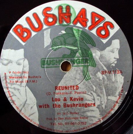Lou & Kevin With Bushrangers : Reunited (12")