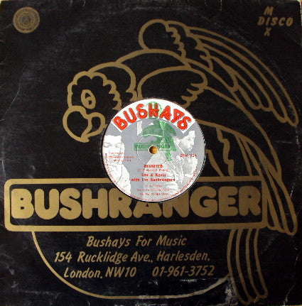 Lou & Kevin With The Bushrangers* : Reunited (12")