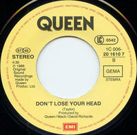 Queen : Pain Is So Close To Pleasure (7", Single)