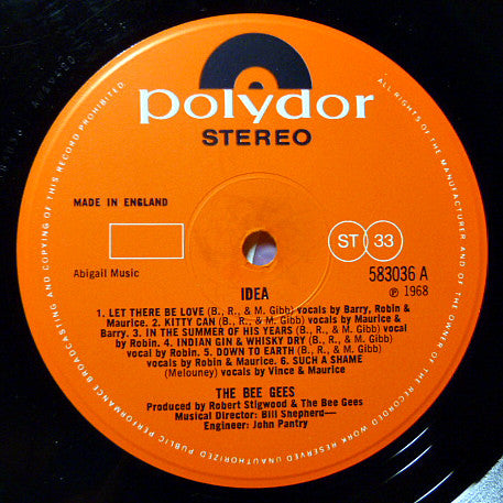 Bee Gees : Idea (LP, Album)