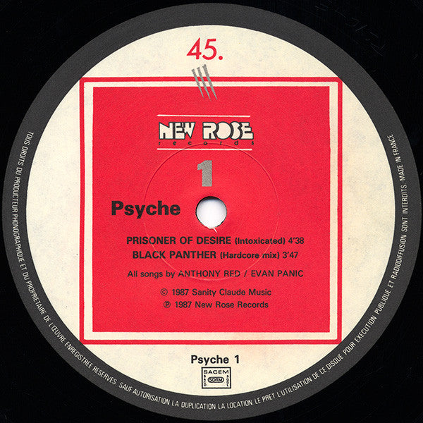 Psyche (2) : Prisoner To Desire / Black Panther (12")