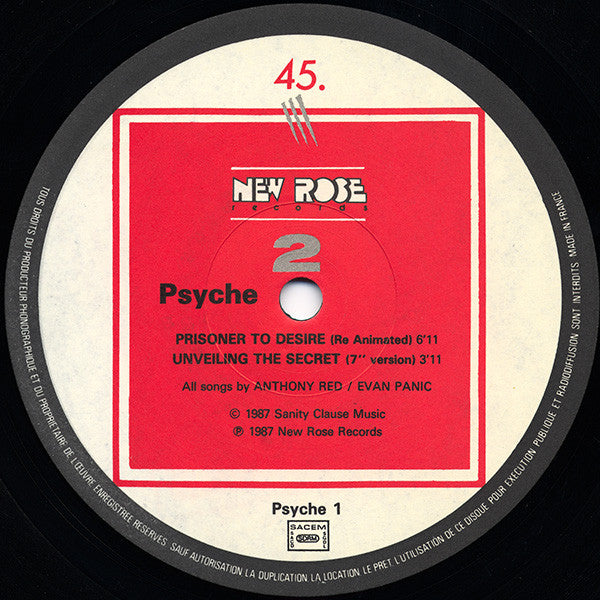Psyche (2) : Prisoner To Desire / Black Panther (12")