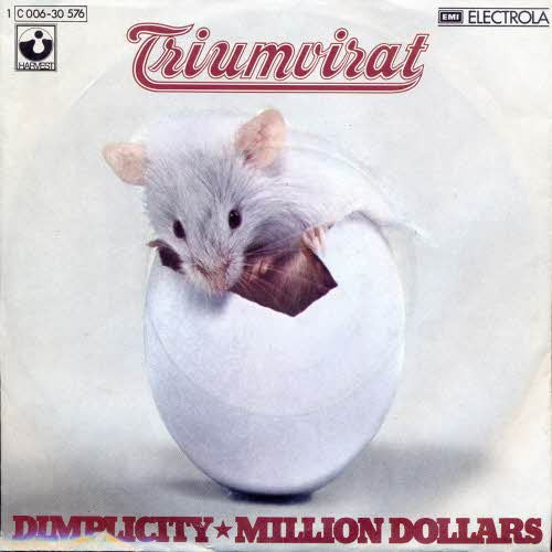 Triumvirat : Dimplicity ★ Million Dollars (7", Single)