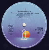 U2 : With Or Without You (12")