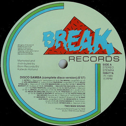 Two Man Sound : Disco Samba / Que Tal America (12")