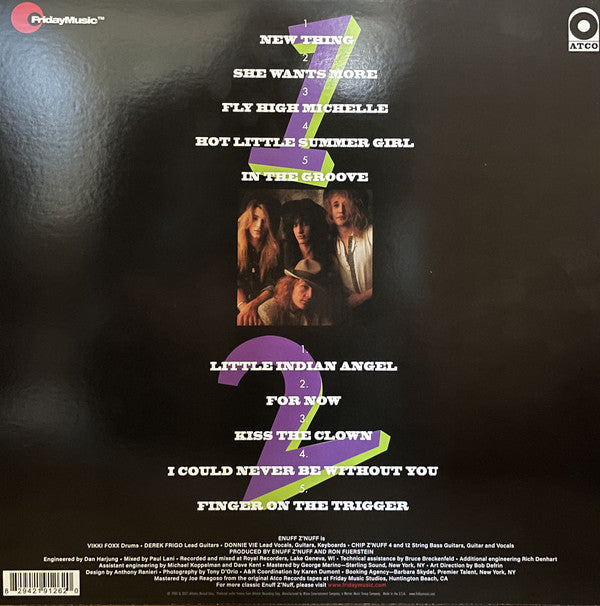 Enuff Z'nuff : Enuff Z'nuff (LP, Album, RE, Gre)