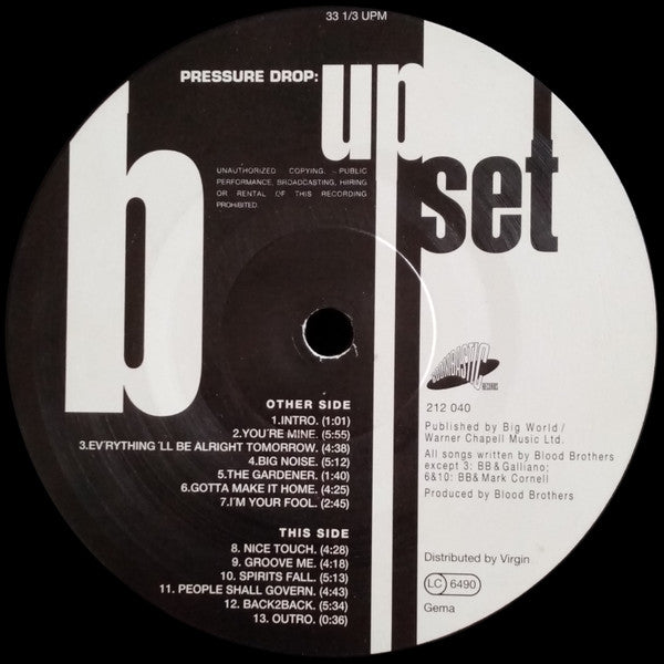 Pressure Drop : Upset (LP, Album)