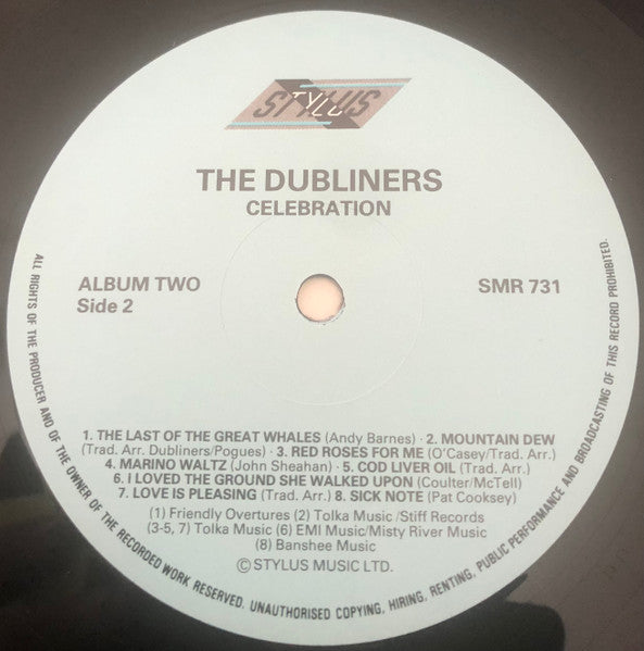 The Dubliners : Celebration (25 Years) (2xLP, Album)