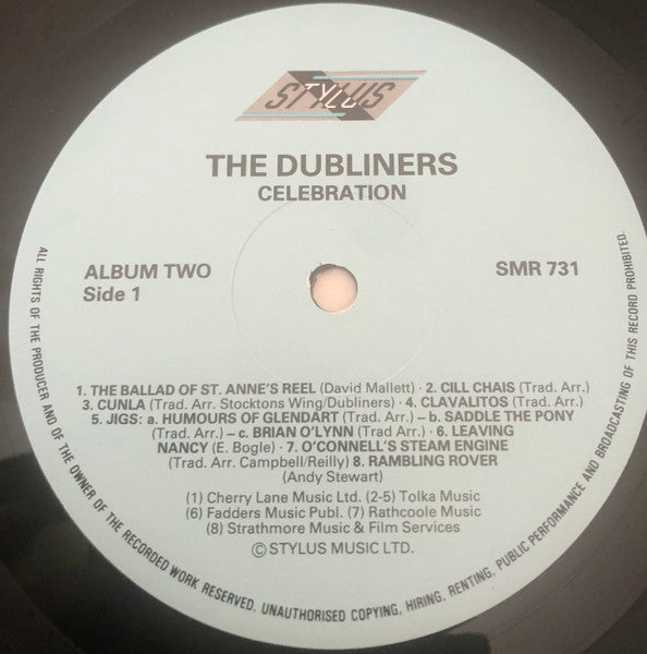 The Dubliners : Celebration (25 Years) (2xLP, Album)
