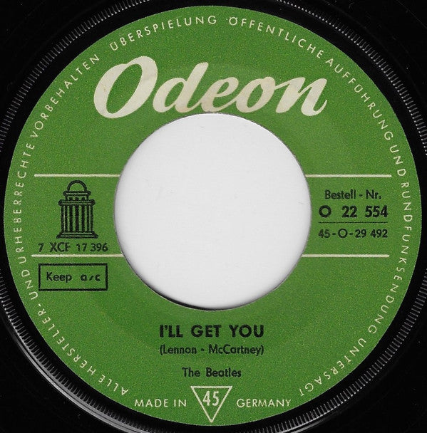 The Beatles : She Loves You (7", Single, Mono)