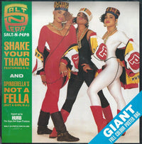 Salt 'N' Pepa : Shake Your Thang / Spinderella's Not A Fella (But A Girl DJ) (12", Pos)