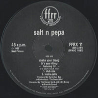 Salt 'N' Pepa : Shake Your Thang / Spinderella's Not A Fella (But A Girl DJ) (12", Pos)