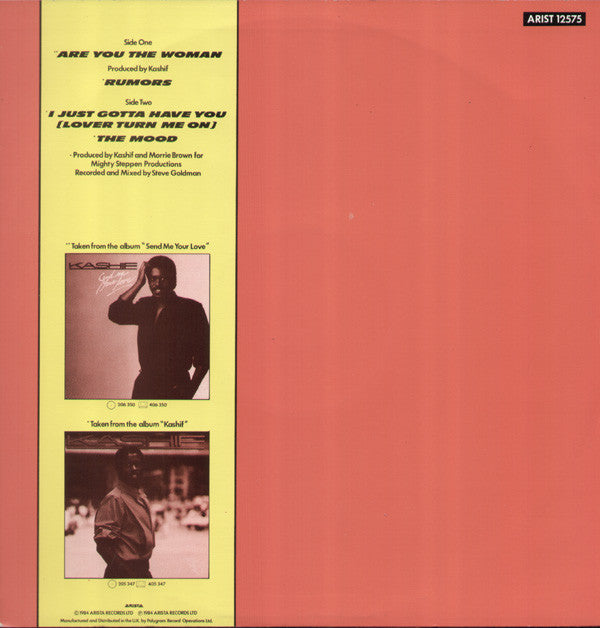 Kashif : Are You The Woman  (12")