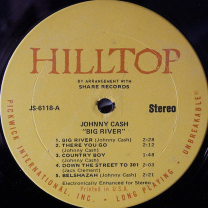 Johnny Cash : Big River (LP, Comp)