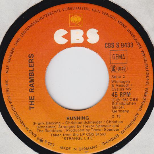 The Ramblers* : Keep On Laughing (7", Single)