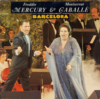 Freddie Mercury & Montserrat Caballé : Barcelona (7", Single, Gat)