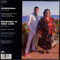 Freddie Mercury & Montserrat Caballé : Barcelona (7", Single, Gat)