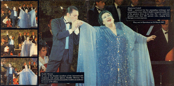 Freddie Mercury & Montserrat Caballé : Barcelona (7", Single, Gat)