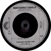 Freddie Mercury & Montserrat Caballé : Barcelona (7", Single, Gat)