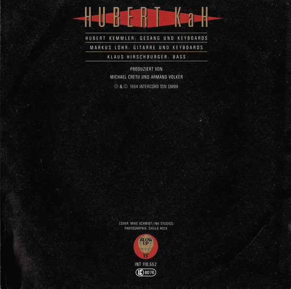 Hubert Kah : Engel 07 (7", Single)