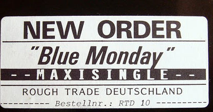 New Order : Blue Monday (12", Maxi, Pal)