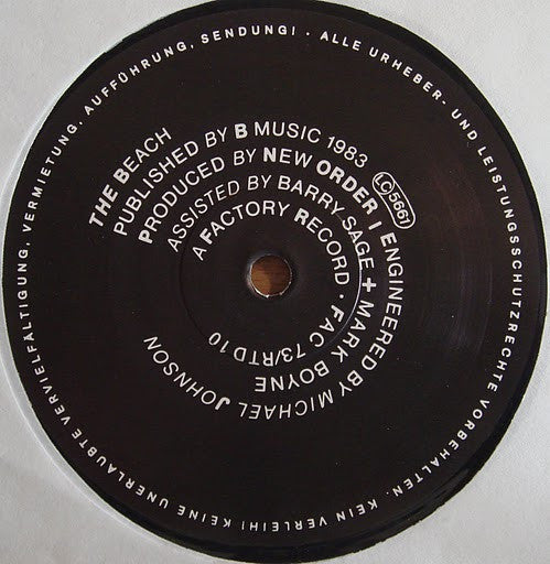 New Order : Blue Monday (12", Maxi, Pal)