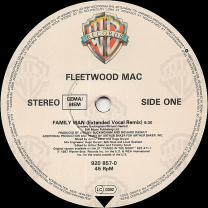 Fleetwood Mac : Family Man (12", Maxi)