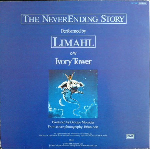 Limahl : The NeverEnding Story (12", Maxi)