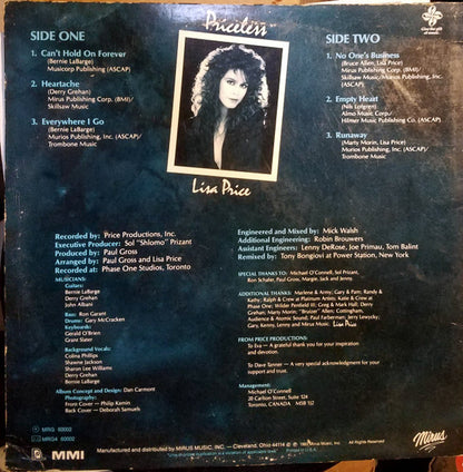 Lisa Price : Priceless (LP, MiniAlbum, Promo)