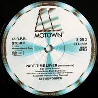 Stevie Wonder : Part-Time Lover (12")