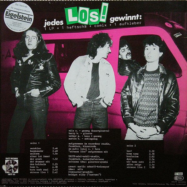 Strassenjungs : Los! (LP, Album)