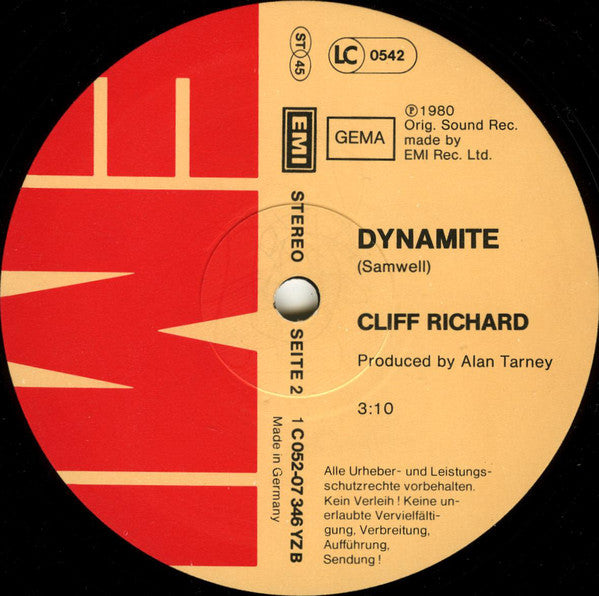 Cliff Richard : Dreamin' (12", Maxi)