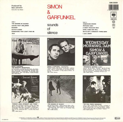 Simon & Garfunkel : Sounds Of Silence (LP, Album, RE)