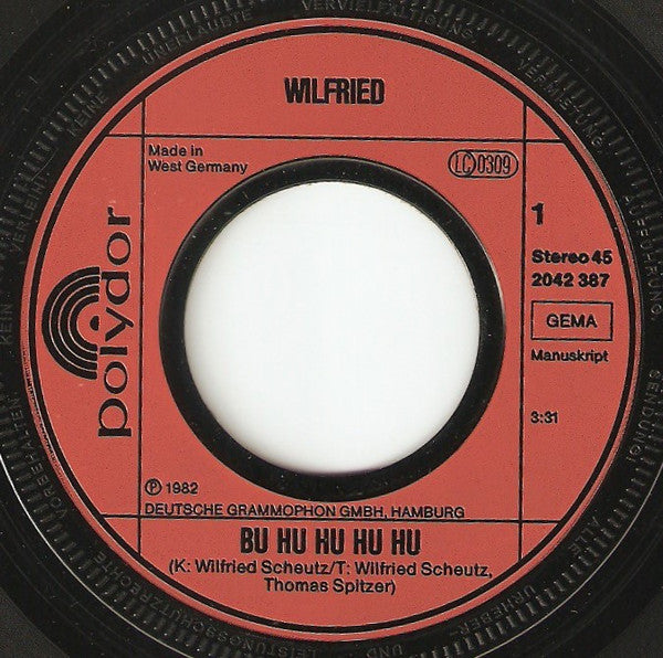 Wilfried : Buhuhuhuhu (7", Single)