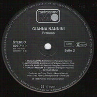 Gianna Nannini : Profumo (LP, Album)