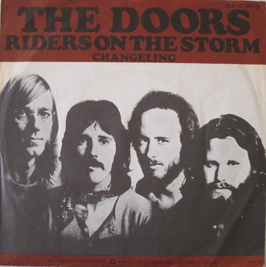 The Doors : Riders On The Storm (7", Single, RE)