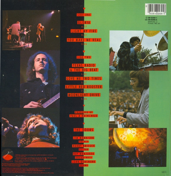 The Doors : Alive, She Cried (LP, Album)