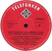 Udo Lindenberg Und Das Panikorchester : Alles Klar Auf Der Andrea Doria (LP, Album)