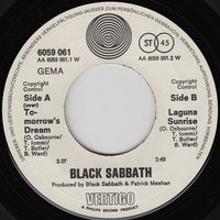 Black Sabbath : Tomorrow's Dream (7", Single)