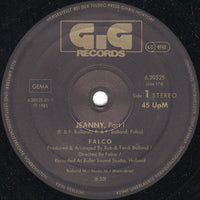 Falco : Jeanny (Part 1) (12", Maxi)