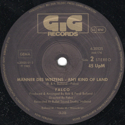 Falco : Jeanny (Part 1) (12", Maxi)