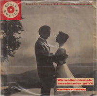 Mady Riehl Und Die Urbanos / Carl Gross : Wir Wollen Niemals Auseinander Gehen / Das Herz Einer Frau (7", Single)