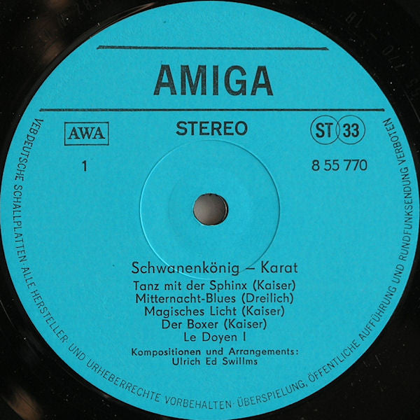 Karat : Schwanenkönig (LP, Album, RE, Two)