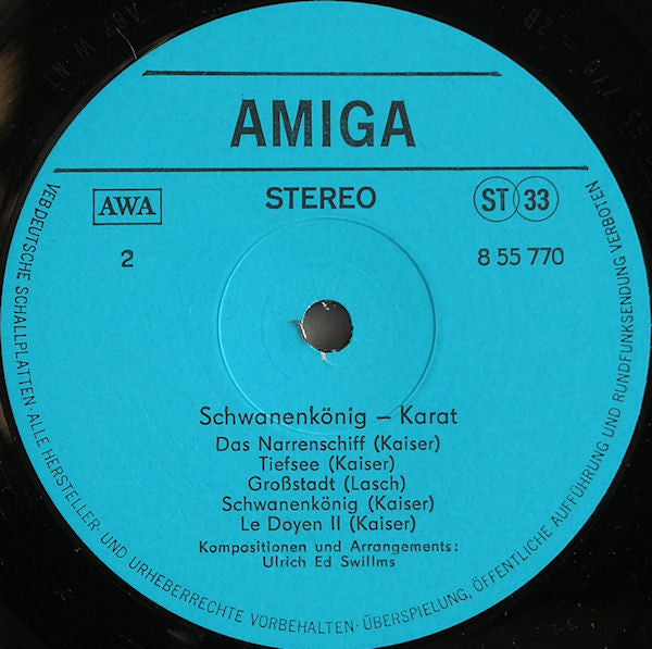Karat : Schwanenkönig (LP, Album, RE, Two)