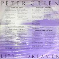 Peter Green (2) : Little Dreamer (LP, Album)