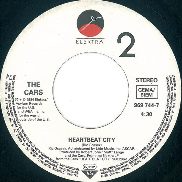 The Cars : You Might Think (7", Single)