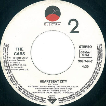 The Cars : You Might Think (7", Single)